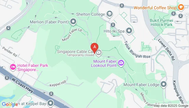 Mount Faber Park Car Parking Spaces