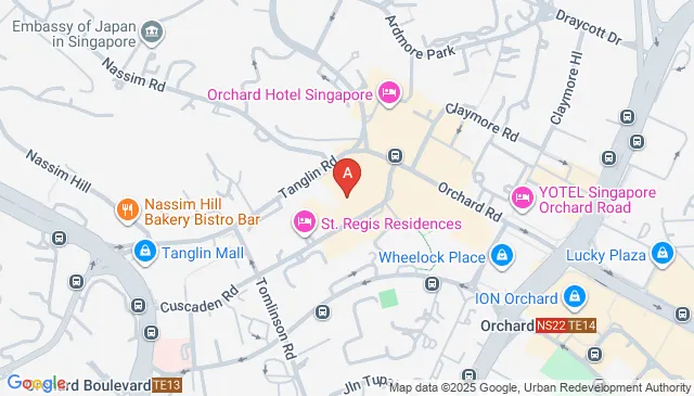 Orchard Rendezvous Hotel Car Parking Spaces