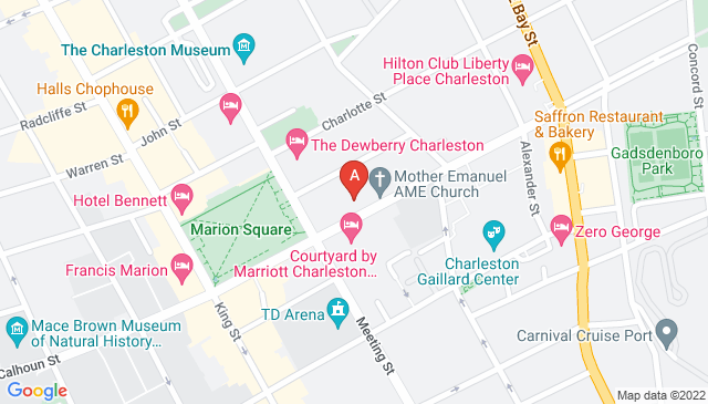 Charleston Sc Parking Garages Map | Dandk Organizer