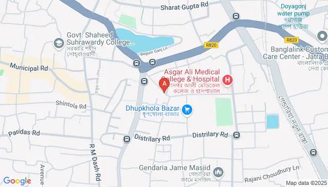 PC4C+XCR, ডিস্ট্রিলারী রোড, Dhaka, Bangladesh
