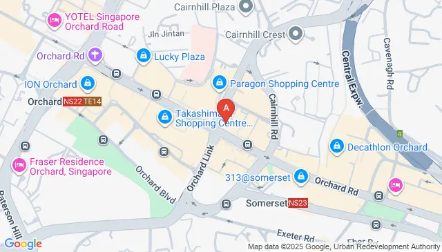 Pullman Singapore Orchard Car Parking Spaces