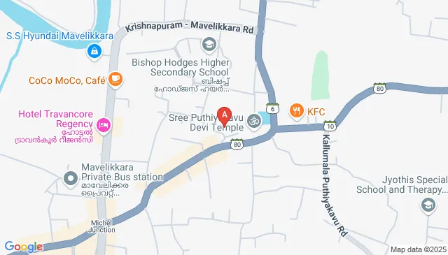Puthenmadom, Puthiyakavu, Old Mavelikkara, Mavelikara, Kerala 690101, India Puthenmadom, Puthiyakavu, Old Mavelikkara, Mavelikara, Kerala 690101, India