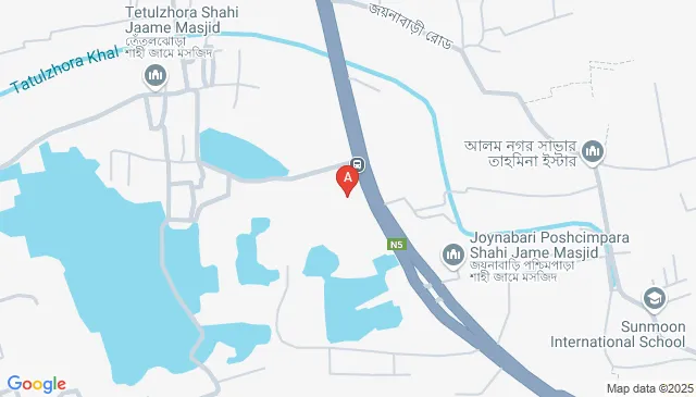Q7X7+676, Tatulzhora Rd, Hemayetpur, Bangladesh