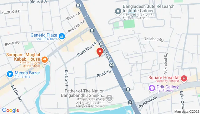 Q93G+Q8V, Rd Number 14, Dhaka 1205, Bangladesh