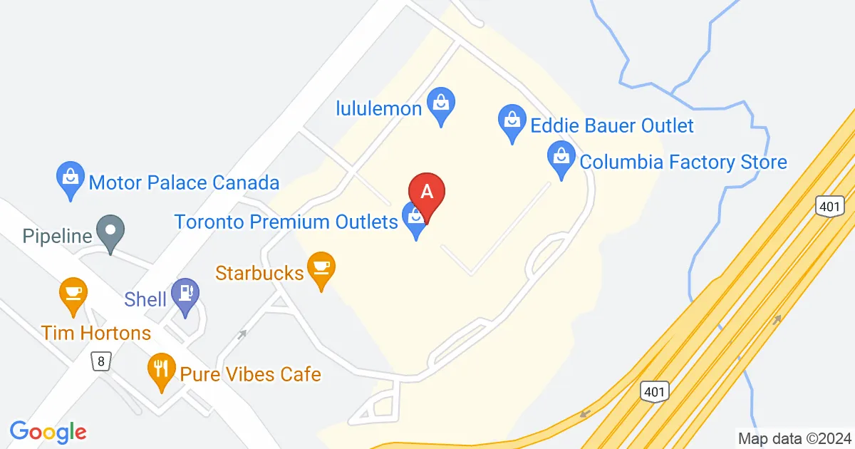 Toronto Premium Outlets, Halton Hills Car Park