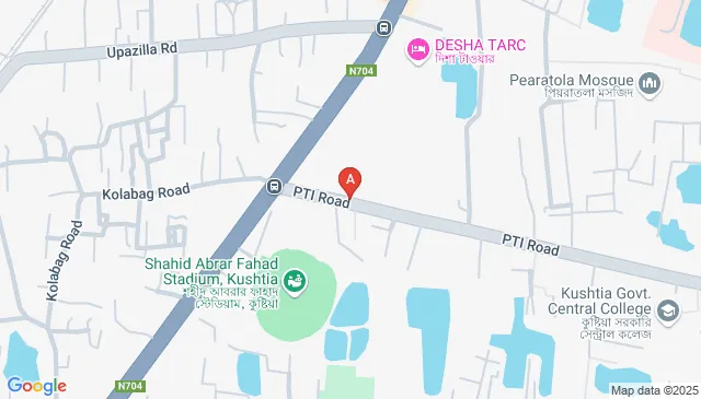 V4W8+QPJ, PTI Road, Kushtia, Bangladesh