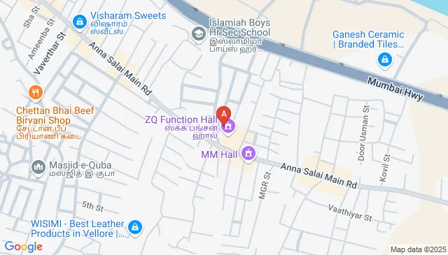 W77M+G7M, Melvisharam, Tamil Nadu 632509, India W77M+G7M, Melvisharam, Tamil Nadu 632509, India
