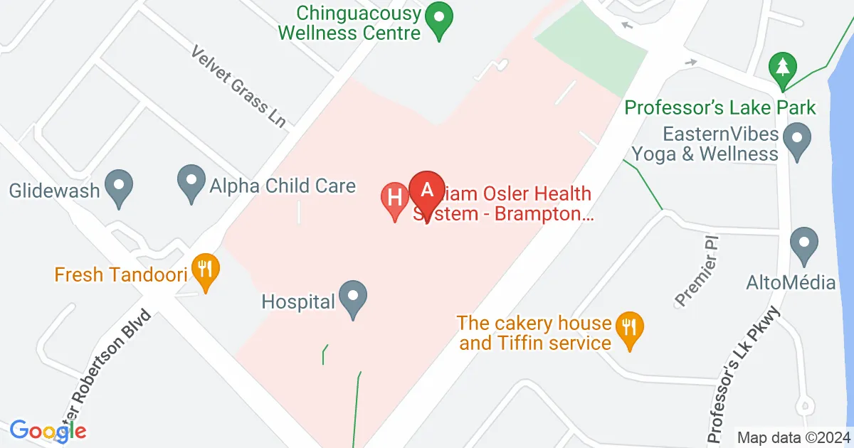 William Osler Health Centre, Brampton Car Park