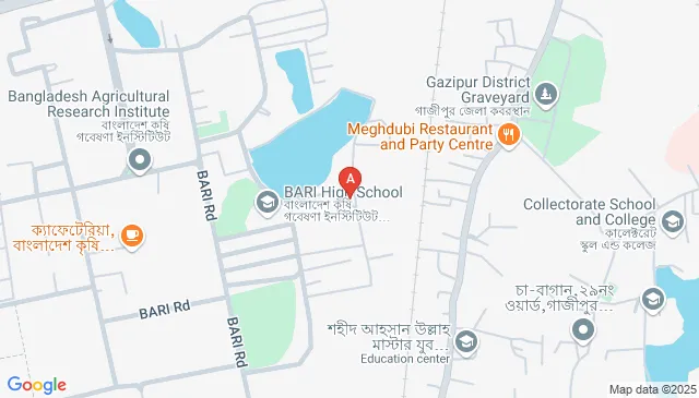 XCR8+CX2, BARI School Rd, Gazipur, Bangladesh
